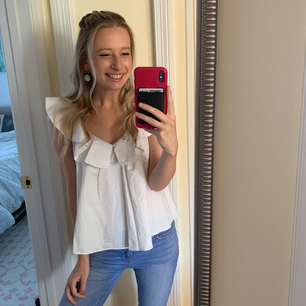 White Tuckernuck Blouse
